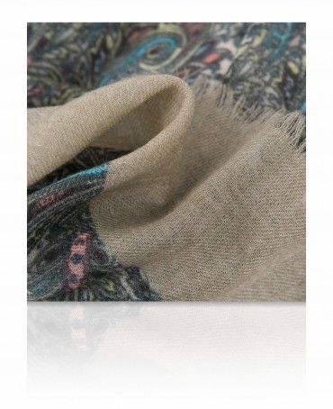 Палантин Унисекс W70.TW4-SK84/GREY